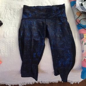 Lululemon Workout capris. Worn once.